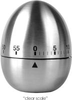 Temporizador de cocina de huevo, Alarma giratoria Mecánica de Maple inoxidable, temporizador de 60 minutos para Cocinar - details 0