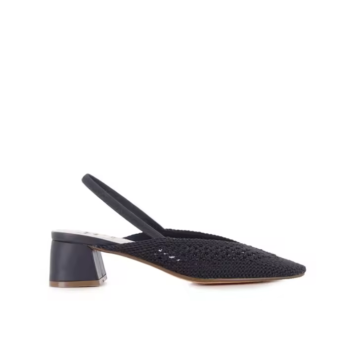 Blogger CASSY Zapatos de tacón desatalonados para mujer negros en sintético 86658 - 1