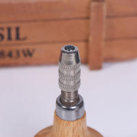 Juego De Herramientas De Joyería 1Pc Pin Vise Con Manija De Madera Y Rosca Herramienta De Girar Hilo Para Trabajo De Joyería - details 6