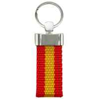 Banner - Llavero lona bandera de España rojo amarillo