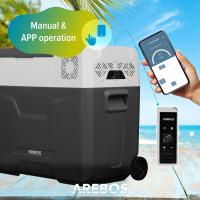 AREBOS Caja refrigerada 47 L con ruedas coche nevera APP congelador caja camping - details 12