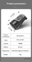 Campana De Bicicleta ESLNF Recargable Alarme Eléctrico Antirrobo Fuerte Sonido Accesorios Para Ciclismo En Carretera - details 9