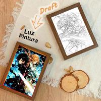 Figura De Acción Sword Art Online Con Luz De Pintura Cifrado Regalo De Navidad Decoración De Habitación Kazuto Coleccionable - details 6