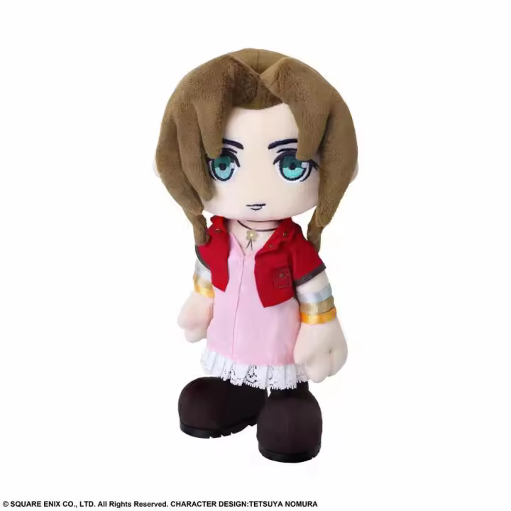Peluche square enix final fantasy vii action doll aerith gainsborough 23 cm - 1