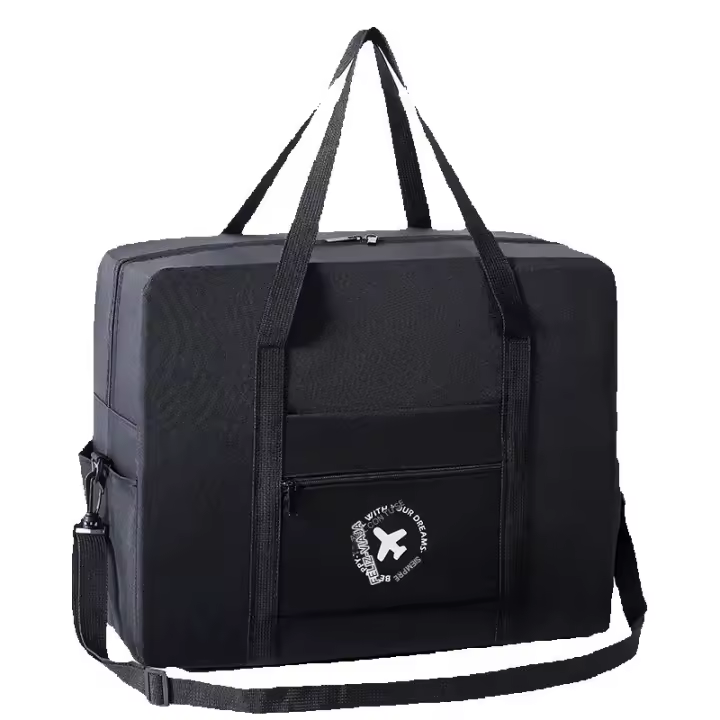 Bolsa de viaje de gran capacidad, para viajes de negocios, de corta distancia, con un solo hombro, plegable, impermeable, para guardar equipaje  Bolsa de avión - 1