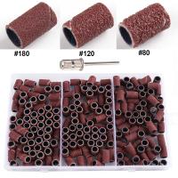 Juego De 210 Piezas De Banda De Pulido Para Máquina De Manicura Eléctrica 80/120/180 Grano Brocas De Uñas Herramientas De Pedicura Y Manicura - details 4