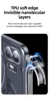 Funda Para Nothing Phone 2 1 Con Airbags Y Carga Inalámbrica Magnética Protectora De Shock Resistente a Caídas Material PC + TPU Transparente Y Mate Antideslizante - details 3