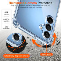 Funda De Lujo Transparente Para Samsung Galaxy A56 A36 A16 A15 A25 A35 A55 A14 A54 A03 A13 A23 A33 A53 A73 A32 A52 A72 Cubierta Trasera Resistente a Arañazos Y Deslizamiento - details 3