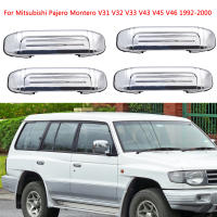 Manija De Puerta Exterior Para Coche Cromada Para Mitsubishi Pajero V31 V32 V33 V43 V44 V45 V46 1992-2000 Piezas MR156875 MR156876 MR156877 MR156878 - details 0