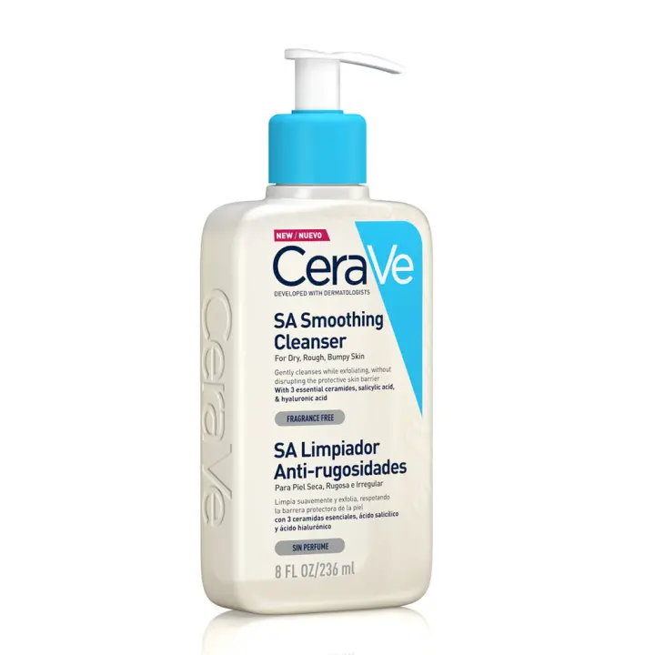 Cerave SA Limpiador Antirugosidades 236 ml - 1