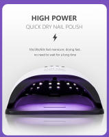 Secador De Uñas LED UV De Alta Potencia 66Lamp Beads Fuente De Luz Dual Para Todos Los Polvos De Uñas De Gel Para Salon De Belleza - details 3