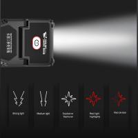 Lámpara Frontal LED Sensor Mini Ajustable Impermeable Recargable Por USB Para Camping Pesca Y Actividades Al Aire Libre - details 4