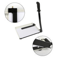 DEKORA SOUL Guillotina de Papel A4 Profesional con Base de Metal - Capacidad de Corte de 12 Hojas - Ideal para Oficina y Papelería Fotográfica - details 2