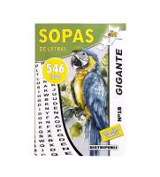 Pack de 2 libros de Sopas de Letras con Letra Grande 1092 Sopas - Entretenimiento y Ejercicio Mental - Blanco y Negro - Distripubli - details 2
