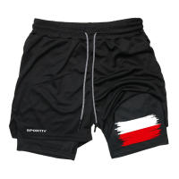 Shorts De Entrenamiento Para Hombre Con Estampado De Bandera 2 En 1 Quick Dry Con Bolsillo Para Teléfono Y Anillo Para Toalla Deportiva Y Running - details 15
