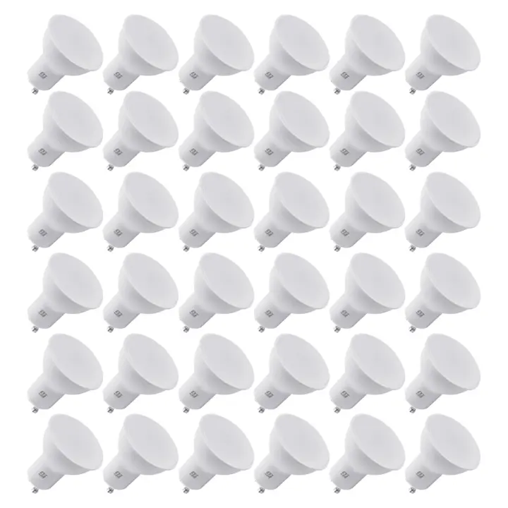 ORION91 Pack x 36 unidades Bombilla Led Spotlight Mr16 Gu10 6w 540lm 3000k - 1