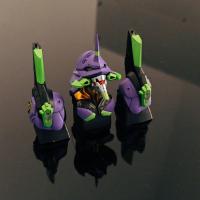 Eva Keycap Century Neon Genesis Evangelion Key Cap Para Máquina Decoración De Navidad Regalo Para Adultos Juego De Teclado Anime - details 5