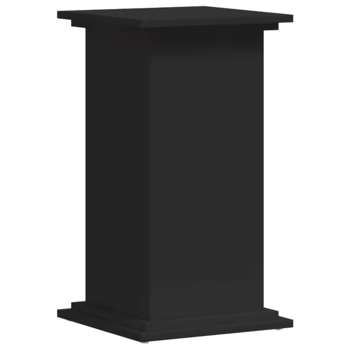 vidaXL Soportes para plantas madera de ingeniería 33x33x60 cm Color Blanco,  Negro, y mas - 1