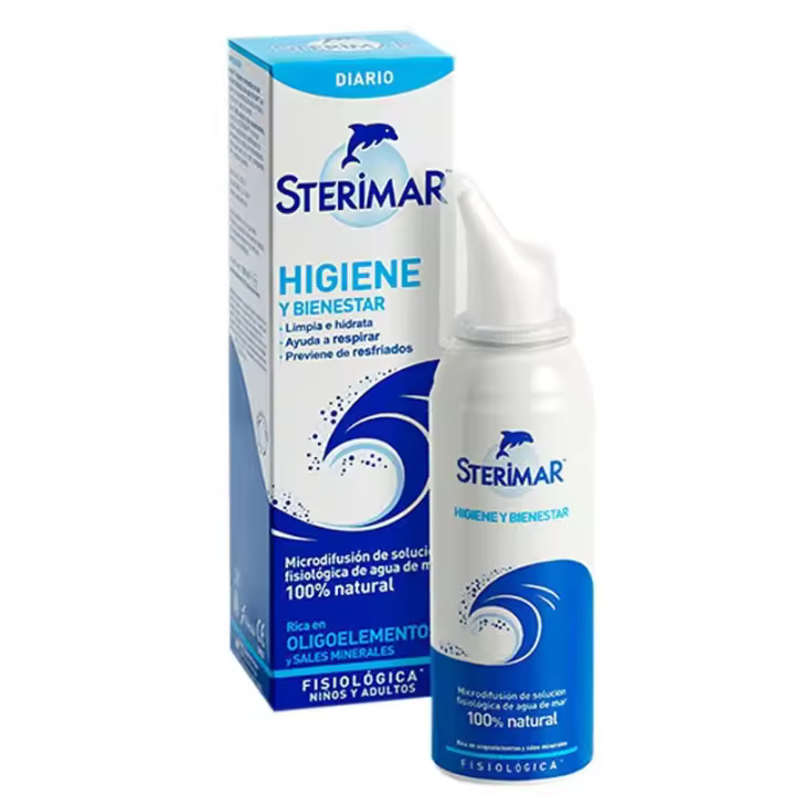 STERIMAR Agua de Mar Limpieza Nasal 100ml - 1