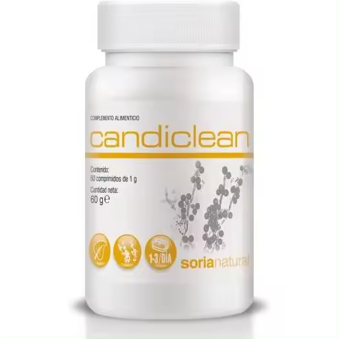 Suplementos Naturales Soria Natural - Primera Medicina - Candiclean 60 Comp - 1