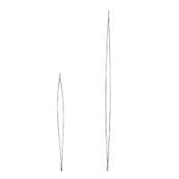 Set De Agujas Para Perlas Con Ojo Grande Herramientas Para Collares Y Pulseras Acero Inoxidable Self Threading Needles Para Suministros De Joyería - details 2