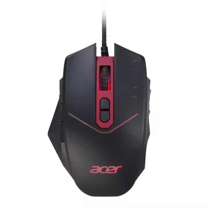 Ratón con cable Acer Nitro Mouse (NMW120), negro, DPI ajustables a 4 niveles - 1