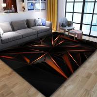 Carpetas De Piso Antideslizantes De 3D Ilusión Optica Para Sala De Estar Dormitorio Cocina Moderno Estilo Decorativo Poliéster 100% - details 4