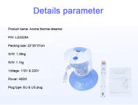 Vaporizador Profesional De Cuidado Facial Con Agua Térmica Nano Mist Sprayer Nebulizador Ozone Vapor Fogger Herramientas De Belleza Para Rejuvenecimiento Piel Hidratante Antienvejecimiento Eliminación De Cutículas - details 2