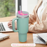 Tapa De Repuesto Para Taza Stanley De 40Oz Con Pajita Desmontable Y Antidesbordamiento Reutilizable Cubierta De Vaso Resistente Al Salpicadizo Para Deportes - details 4