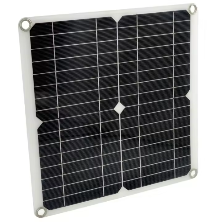 Panel Solar Flexible Jandei 12W 18V Monocristalino - Carga Rápida USB - 1