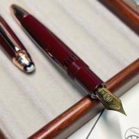 Nuevo Bolígrafo Fuente Lemon M6 Con Ventana De Visualización De Tinta EF F Nibs Inking Delicado Regalo Para Estudiantes Suministros De Papelería - details 9