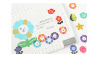 100pcs Pegatinas Decorativas De Corazón Girly Para Álbum De Memorias Estéticas Y Scrapbooking Irregular Papel >3 Años - details 13