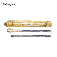 Bastón De Moda De 93cm Con Mango Redondo De Lujo Dorado Y Negro Para Fiesta Cabeza Elegante De Crosier Punta De Goma Para Senderismo - details 9