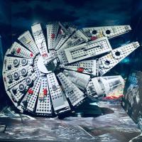Space Wars Millennium Nave Famosa Modelo De Bloques De Construcción Para Niños 1381pcs Juguetes Educativos Para La Creación De Una Nave Estelar - details 1