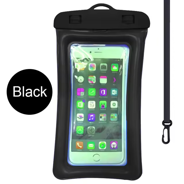 Funda Impermeable Móvil IPX8 Universal , Cubierta para Nadar, Ideal para iPhone 13, 12, 11 Pro, Max, X, XS, Samsung S22 Ultra, Xiaomi y Huawei hasta 6.8' - 1