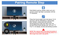 Control Remoto De Voz De Repuesto Para TVs Inteligentes Insignia Y Toshiba Con Teclas De Acceso Rápidos a Netflix Prime Hulu NS-RCFNA-21 - details 2