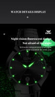 Reloj De Pulsera Para Hombre OPK 8105 Diseño De Diamantes Correa De Acero Inoxidable Resistente Al Agua Con Fecha Y Cuarzo - details 6