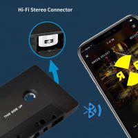 Convertidor Bluetooth Automóvil Para Cassette MP3/SBC/Stereo Adaptador Auxiliar Para Smartphone Reproductor De Cassette - details 3