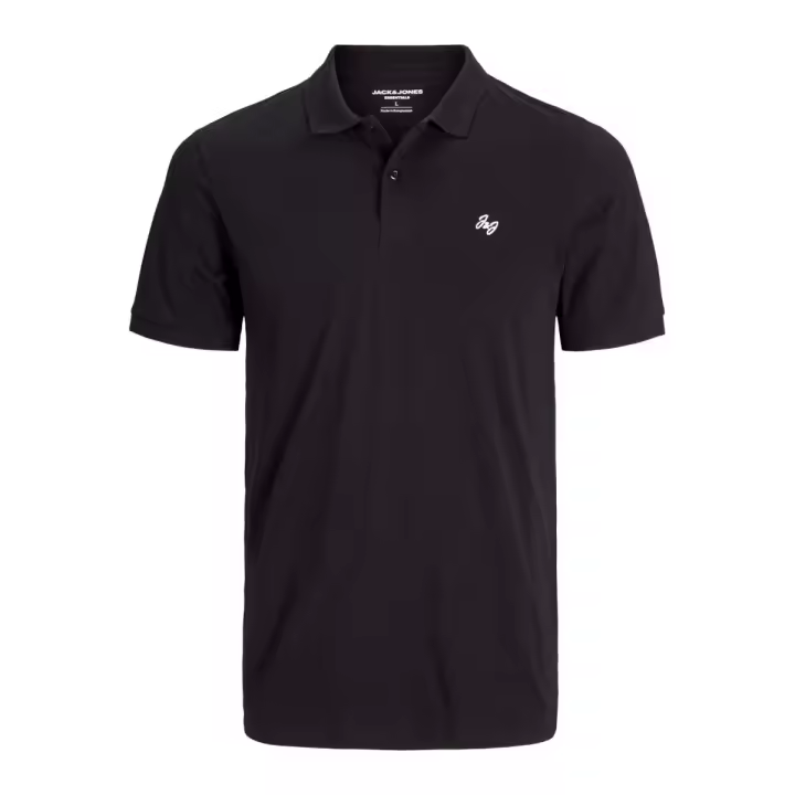 Polo Jack & Jones 12270084 Negro - Ropa de Hombre - 1