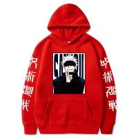Sudadera De Capucha Anime Japonés 2024 Jujutsu Kaisen Satoru Gojo Para Hombre Estilo Callejero Harajuku Suéter Casual De Primavera - details 5