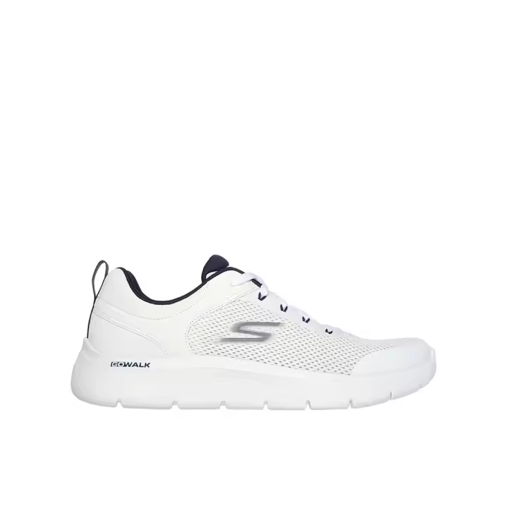 Skechers Go Walk Flex - Independent Zapatillas deportivas para hombre blancas en textil y sintético 86406 - 1