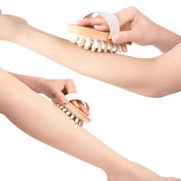 Cepillo De Masaje Para El Cuerpo Anti Celulitis De Madera Con Almohadilla De Masaje Españo Para El Cabello Y Escalpelo Eliminador De Piel Muerta Herramienta De Spa Essencial - details 16