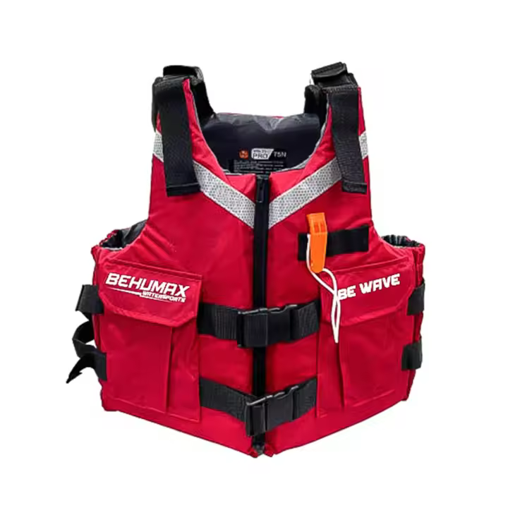 BEHUMAX - Chaleco salvavidas Safety Be Wave ajustable y moderno para natación, esquí acuático, paddle surf, kayak y pesca, con excelente flotabilidad y diseño ergonómico - 1