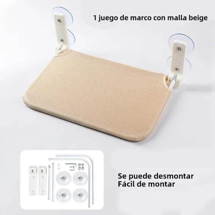 Cama Colgante Para Gato De Ventana Con Hamaca Desmontable 52x30cm 45x30cm Asiento Solar Para Mascotas Accesorios Para Gatos - 1