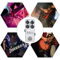 Pedal De Efectos Para Guitarra MOSKYAudio MINI C4 Compressor Con Bypass Verdadero Enlace Directo Para Música Y Audio - details 11