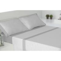 Sábanas verano cama 150cm - Suaves y Económicas de Microfibra Anti-perli - Ambel en Gris (Artículo Rotativo) - details 0