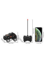 Coche De Juguete Control Remoto 1:43 Para Niños Resistente Caídas Cuatriciclo Con Efecto De Inercia Modelo Off-road Para Chicos - details 8