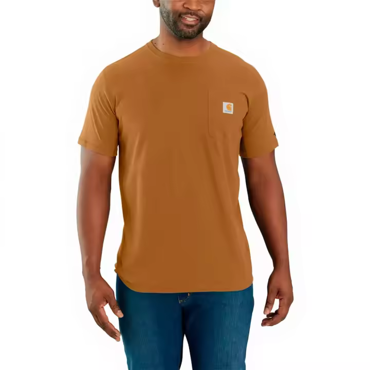 Carhartt Camiseta De Manga Corta Force Pocket - 1