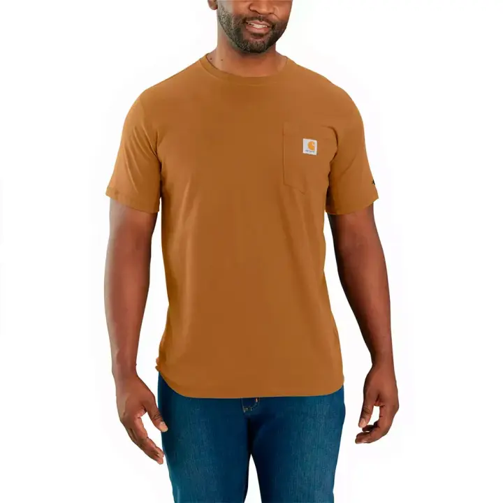 Carhartt Camiseta De Manga Corta Force Pocket - 1