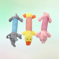 Juguete De Molar Para Perros Suave Y Duradero Adecuado Para Todas Las Razones De Perros Peluche Con Sonido Squeak Forma De Elefante Pato Y Vaca Juguetes Para Mascotas - details 11